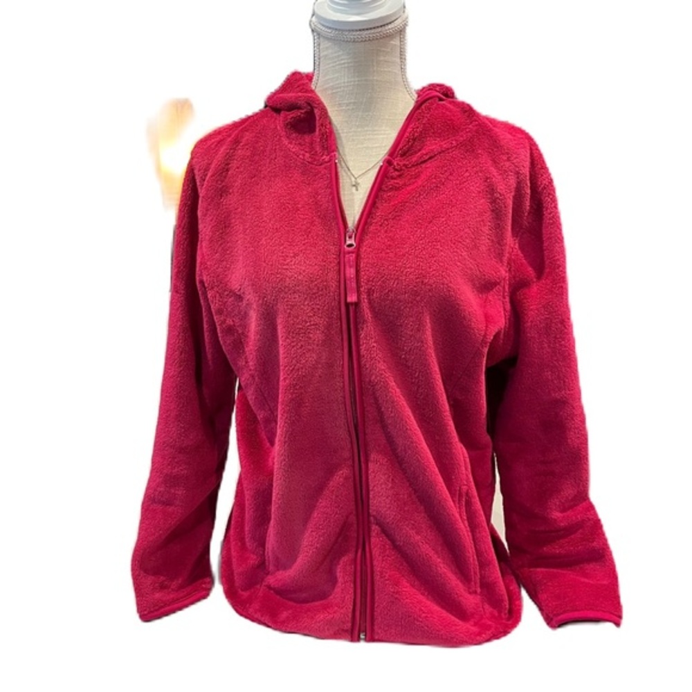 Cozy Pink Teddy Jacket for Women Large